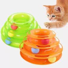 Brinquedo Interativo P Gatos Corre Corre Torre De Bolinhas - Imagem 3